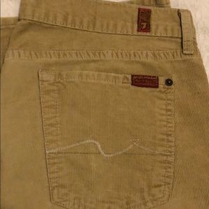 7 for all Mankind corduroy pants